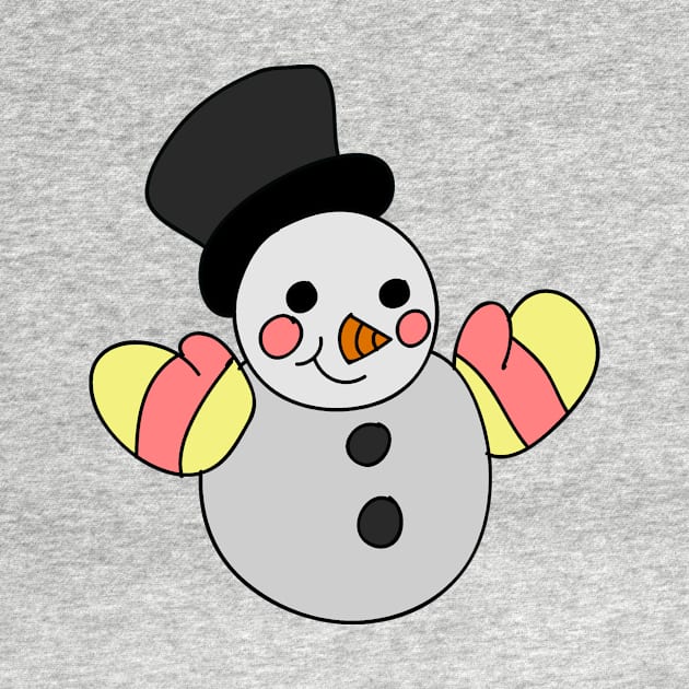 Cute Snowman by saradaboru